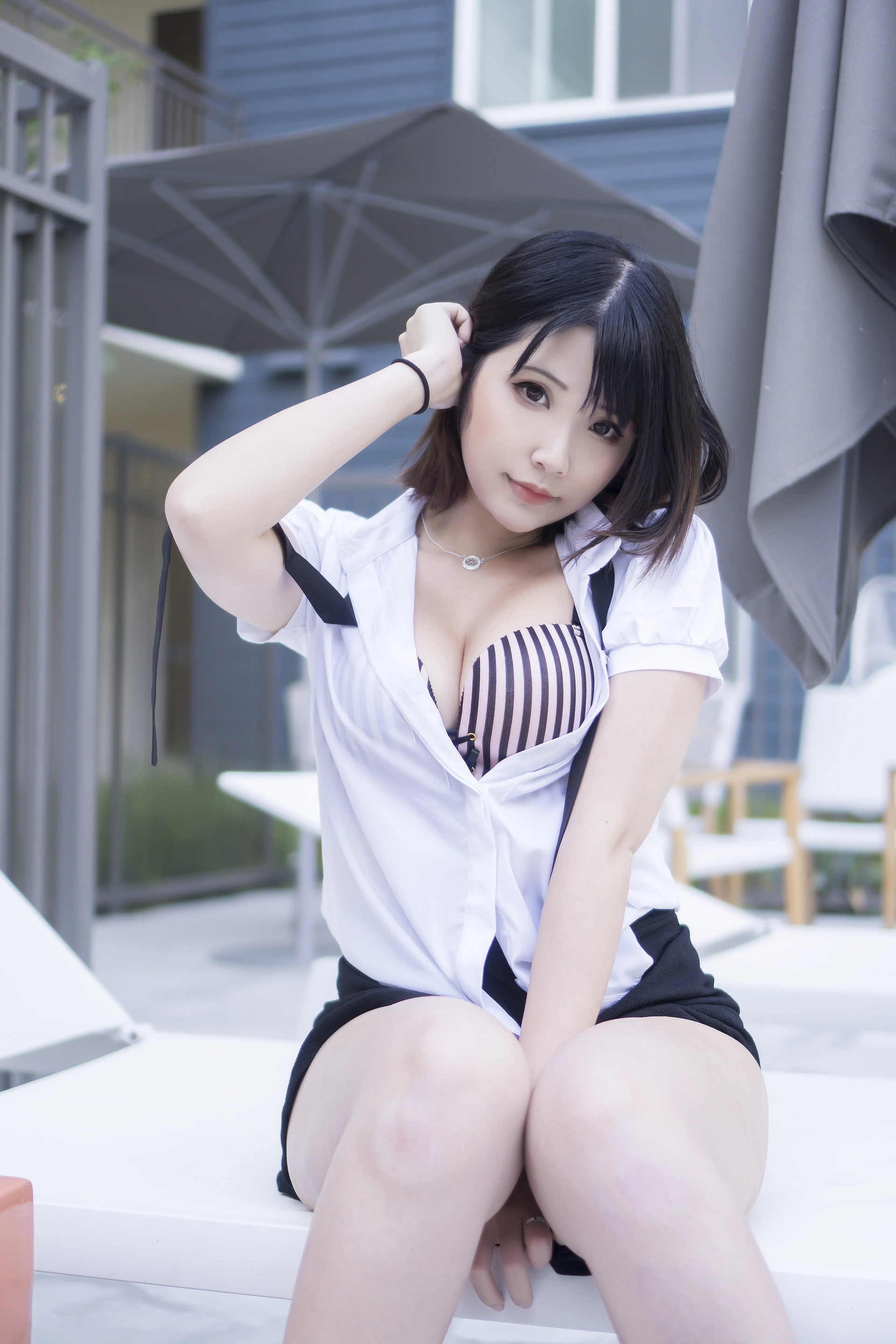 Hana Bunny - NO.136 Wet Shirt Casual 1